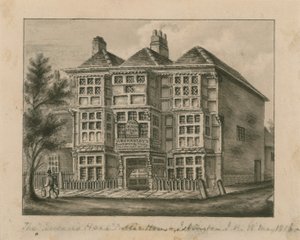 Queens Head, Islington (kağıt üzerinde wc) by English School