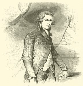 RB Sheridan (gravür) by English School