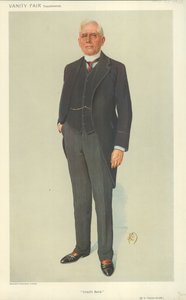 RV Vassar-Smith, Lloyds Bank, 20 Temmuz 1910, Vanity Fair karikatürü by English School