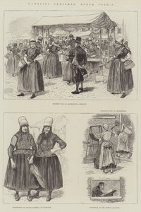 Başıboş Eskizler, Hollanda Halkı (gravür) by English School