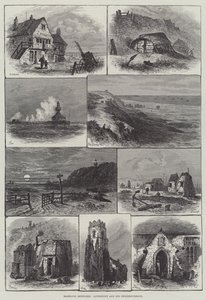 Başıboş Eskizler, Lowestoft ve Çevresi (gravür) by English School