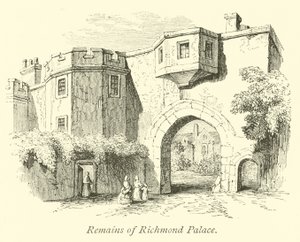 Richmond Sarayı kalıntıları by English School