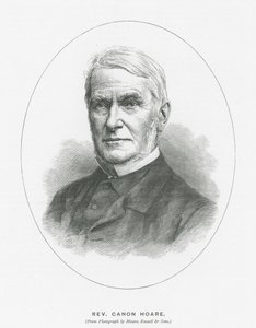 Rev Canon Hoare (lito) by English School