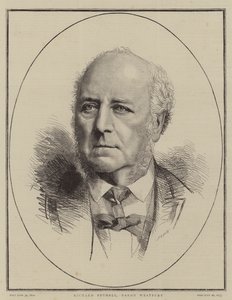 Richard Bethell, Baron Westbury (gravür) by English School