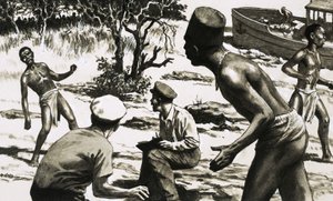 Richard Cliff ve Charles Osborne saldırı altında olduklarını fark ettiler by English School