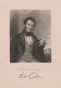 Richard Cobden, c.1843 (gravür) by English School