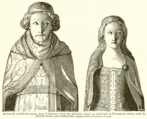 Richard II ve Birinci Kraliçesi, Bohemyalı Anne by English School