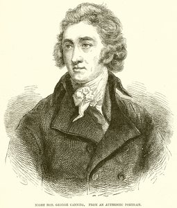 Sağ Hon. George Canning by English School