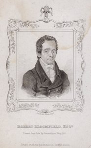 Robert Bloomfield, İngiliz şair by English School