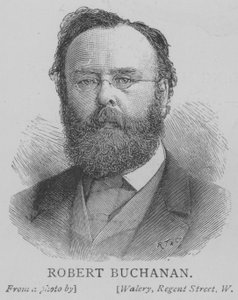 Robert Buchanan (gravür) by English School
