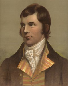 Robert Burns (chromolitho) by English School