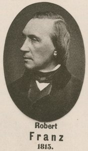 Robert Franz (gravür) by English School