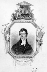 Robert Owen (1771-1858) by English School