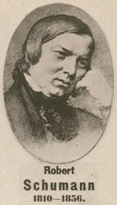 Robert Schumann (gravür) by English School
