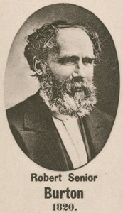 Robert Kıdemli Burton (gravür) by English School