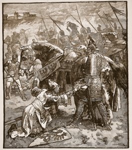 Robert babalarından af diliyor, Cassells Illustrated History of England