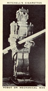 Robot veya Mekanik Adam (taş) by English School