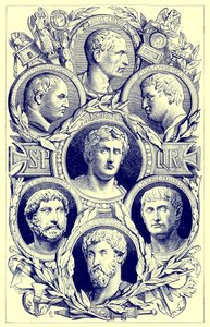 Roma imparatorları, The Illustrated History of the World