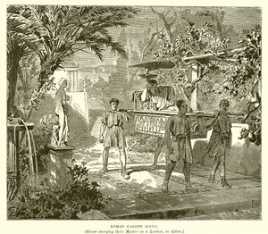 Roma bahçe sahnesi