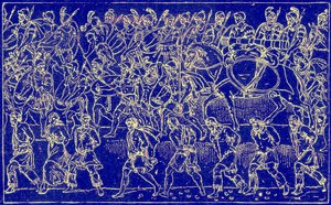 Romalı askerler ve barbar tutsaklar, The Illustrated History of the World