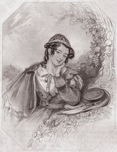 Rosalinde, eski dükün kızı (Nasıl isterseniz) Rosalind, Kıdemli Duke kızı (Nasıl Severseniz) - “” Shakespeare Kadın Galerisi, erken dönem Londra sanatçılarının kırk beş ciddi portre koleksiyonu, eleştirel ve edebi notlarla zenginleştirilmiş” ””ci by English School