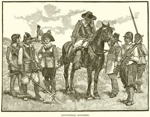 yuvarlak kafalı askerler by English School