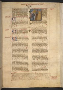 Royal 6 E VI, f. 232, Capella (Şapel), c.1360-75 (parşömen) by English School