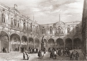 Royal Exchange, Londra, İngiltere by English School