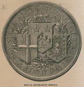 Royal Exchange Madalyası, 1844