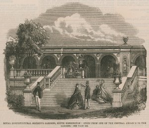 Kraliyet Bahçıvanlık Dernekleri bahçeleri, South Kensington by English School