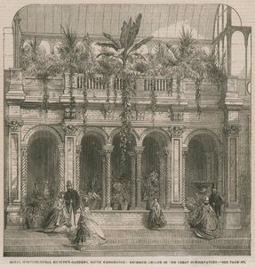 Kraliyet Bahçıvanlık Dernekleri bahçeleri, South Kensington by English School