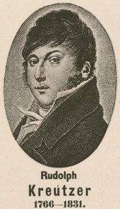 Rudolph Kreutzer (gravür) by English School