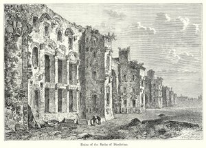 Diocletianus Hamamlarının Kalıntıları (gravür) by English School