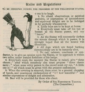Wellington Heykeli'nin İlerlemesi Sırasında Uyulması Gereken Kurallar ve Düzenlemeler by English School