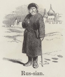 Rusça (gravür) by English School