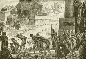 İnsan kurbanlarını Baal