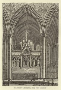 Salisbury Katedrali, yeni reedos by English School