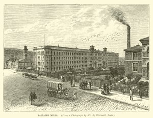 Saltaire değirmenleri by English School
