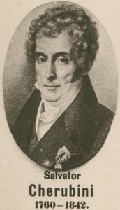 Salvator Cherubini (gravür) by English School