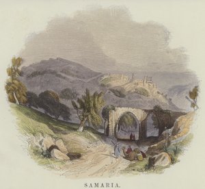 Samiriye (renkli gravür) by English School