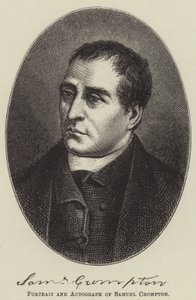 Samuel Crompton (gravür) by English School