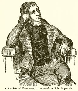 Samuel Crompton, Eğirme Katırının Mucidi by English School