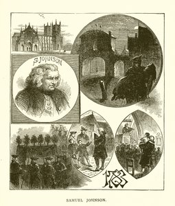 samuel johnson by English School
