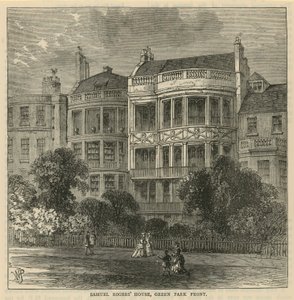 Samuel Rogers Evi, Green Park önü by English School