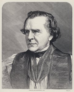 Samuel Wilberforce, DD (gravür) by English School
