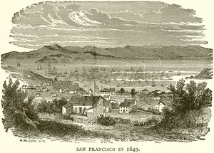 1849 yılında San Francisco by English School