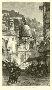 Santa Maria, Portico, Napoli by English School