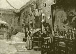 Sarah Bernhardt stüdyosunda by English School