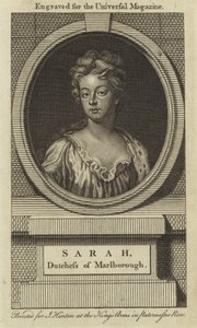 Sarah, Marlborough Düşesi by English School