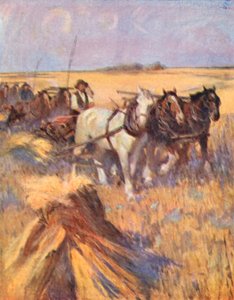Saskatchewan, modern İskoç kendi ciltleyicisinde (renkli taş baskı) by English School